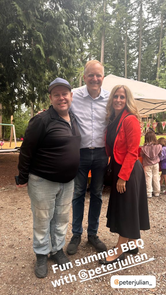 Community BBQ with Peter Julian