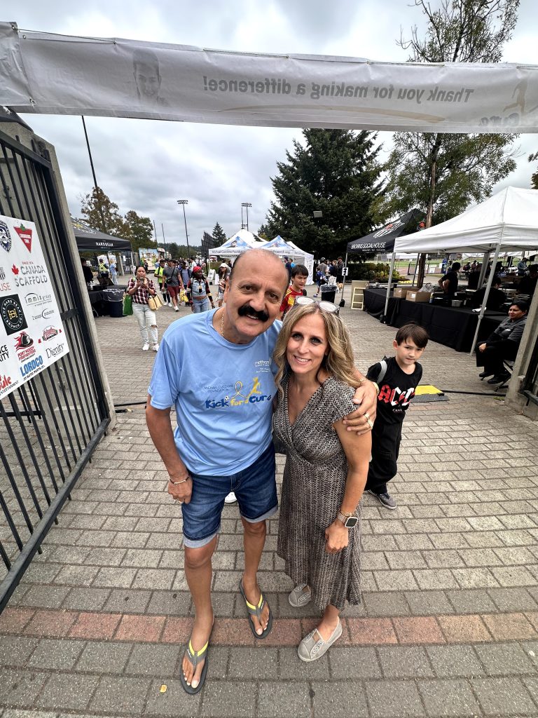 Domenic Cuccione, Treasurer of the Micheal Cuccione Foundation